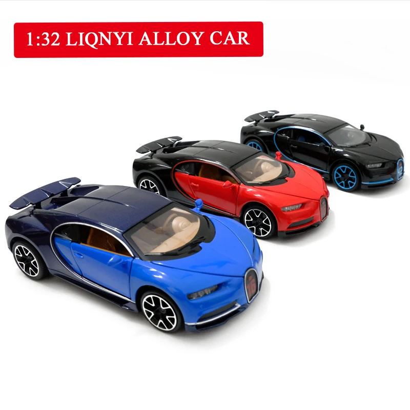 1:32 игрушечный автомобиль Bugatti металлическая игрушка сплав модели автомобилей