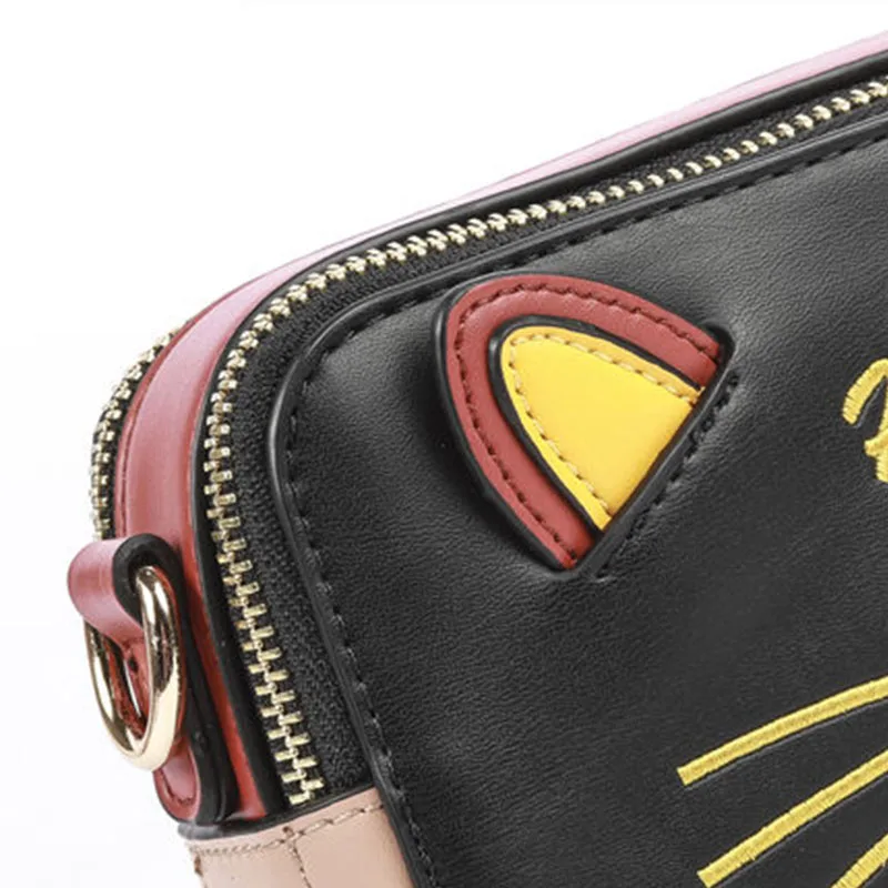 Новинка 2019 сумка для камеры поставляется с милым рисунком кота широкими