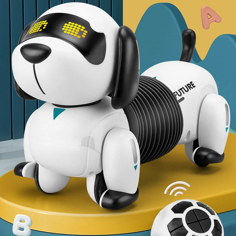 Smart Remote Control Robot dog Kids Toy Talking&ampWalk&ampDance Intelligent Dog Electronic Pets Toys robot toys for kids | Игрушки и