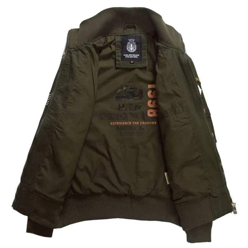 Army Jacket Military Winter Jacket Men Army Cotton Coats Casual Pilot Bomber Jackets Men Clothes Windbreaker Streetwear