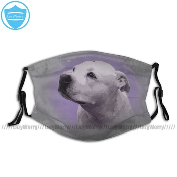 

Bull Head Mouth Face Mask Staffy Study Facial Mask Beautiful with Filters Kawai Adult Mask
