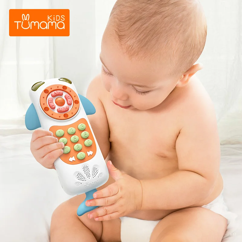 Tumama Обучающие игрушки Кит КИТ пульт дистанционного управления Сенсорный телефон