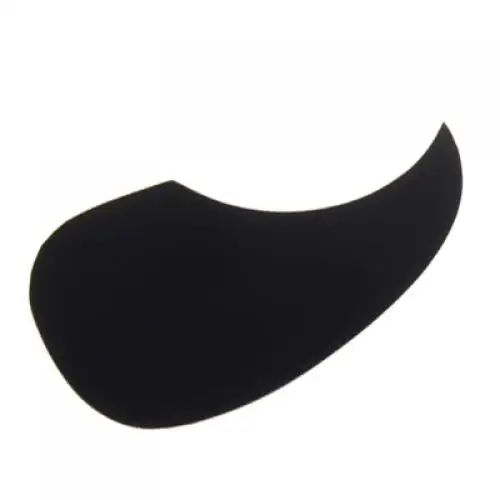 Acoustic Guitar Pickguard Black Comma Shell PVC Protective Plate Bass Guitar & Accessories
