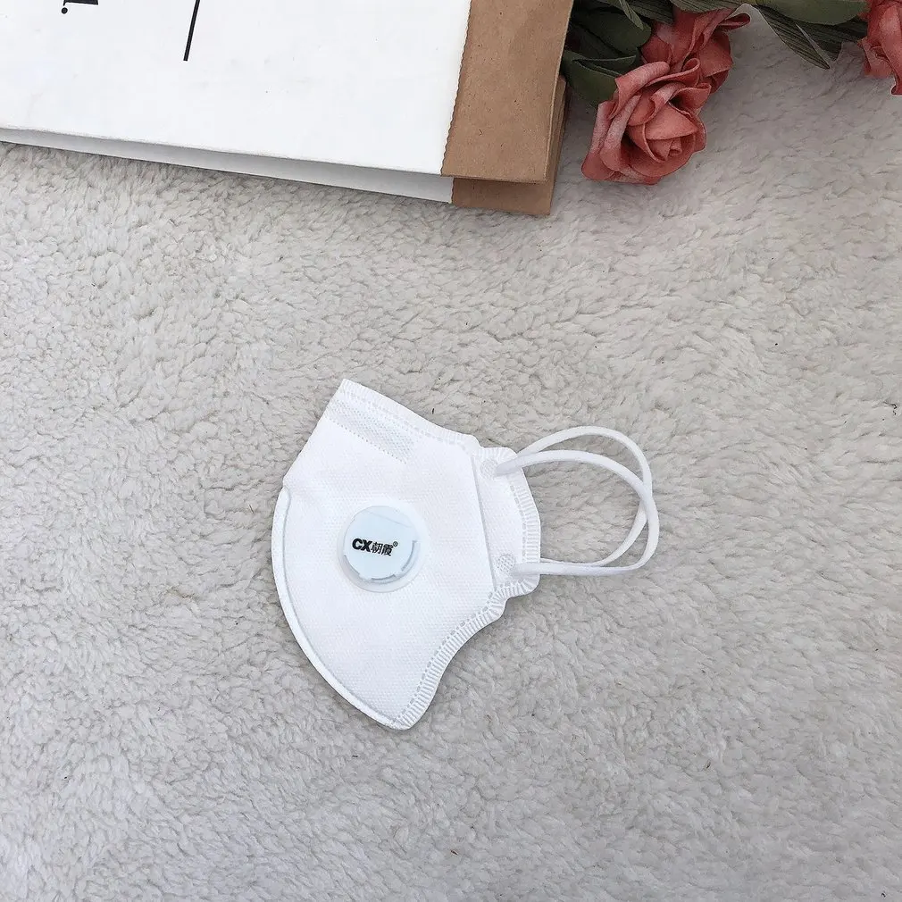 

Kn95 Mask With Valve Dust-Proof Anti-Fog 4-Layer Child Protective Mask 1 Piece