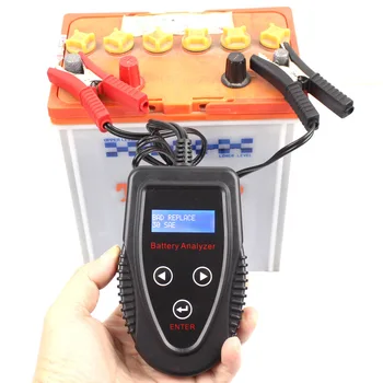 

12V Auto Digital Car Battery Tester Cranking System Tester Charging System Tester Diagnostic Tool Car Battery Analyzer Tools