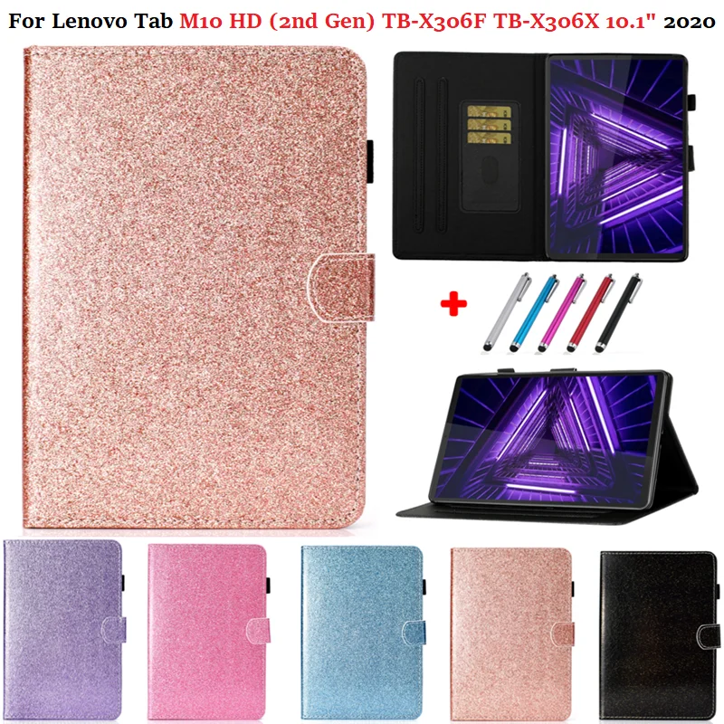 Для планшета Lenovo Tab M10 HD 2nd Gen принципиально для TB X306X TB-X306F крышка 10 1 2020 блеск