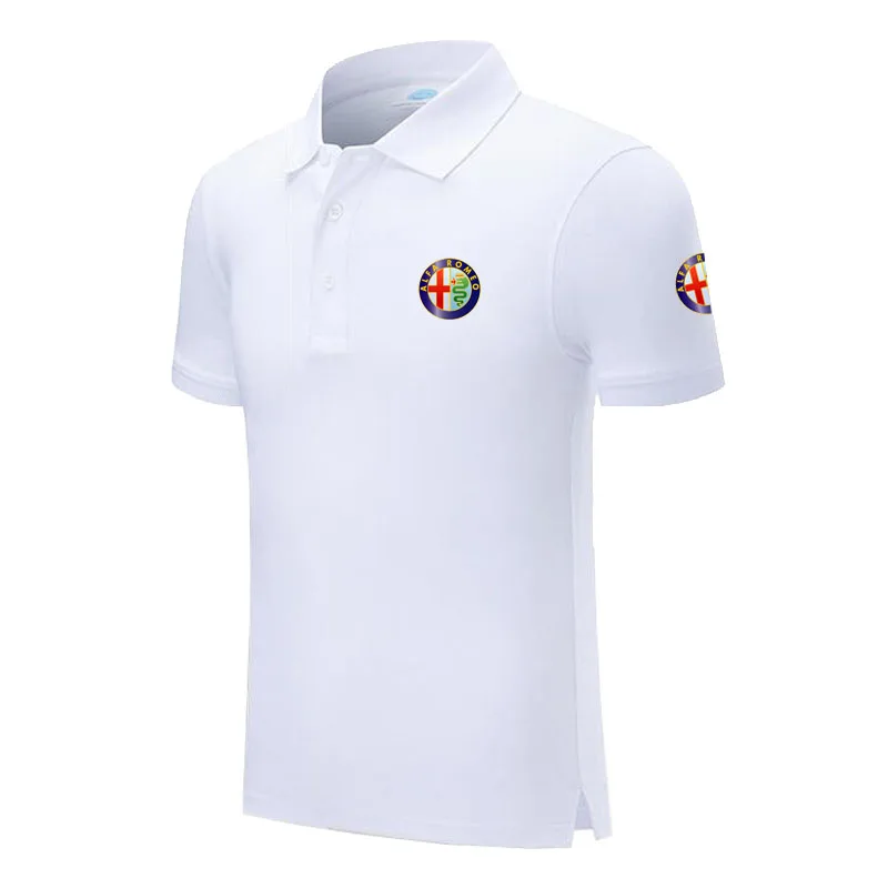 Alfa Romeo New Man Polo Shirt Mens Casual Cotton shirt Men Short Sleeve High Quantity polo men |