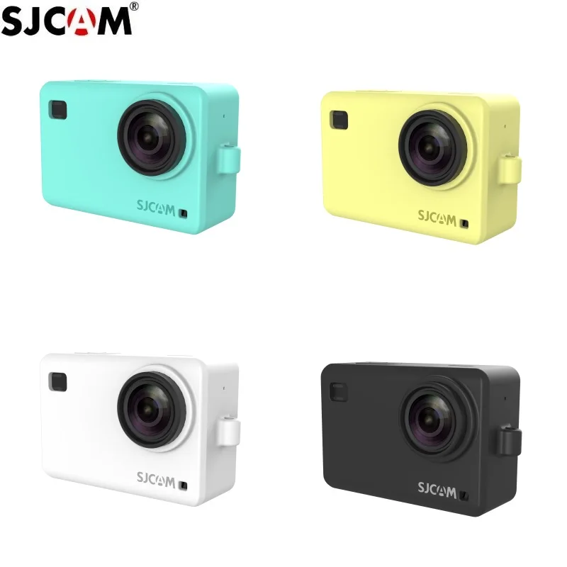 Оригинальные аксессуары SJCAM силикон/рукав+ ремешок на запястье/ремешок защитный чехол/рамка/крышка/граница для SJ8 Pro Plus экшн-камеры
