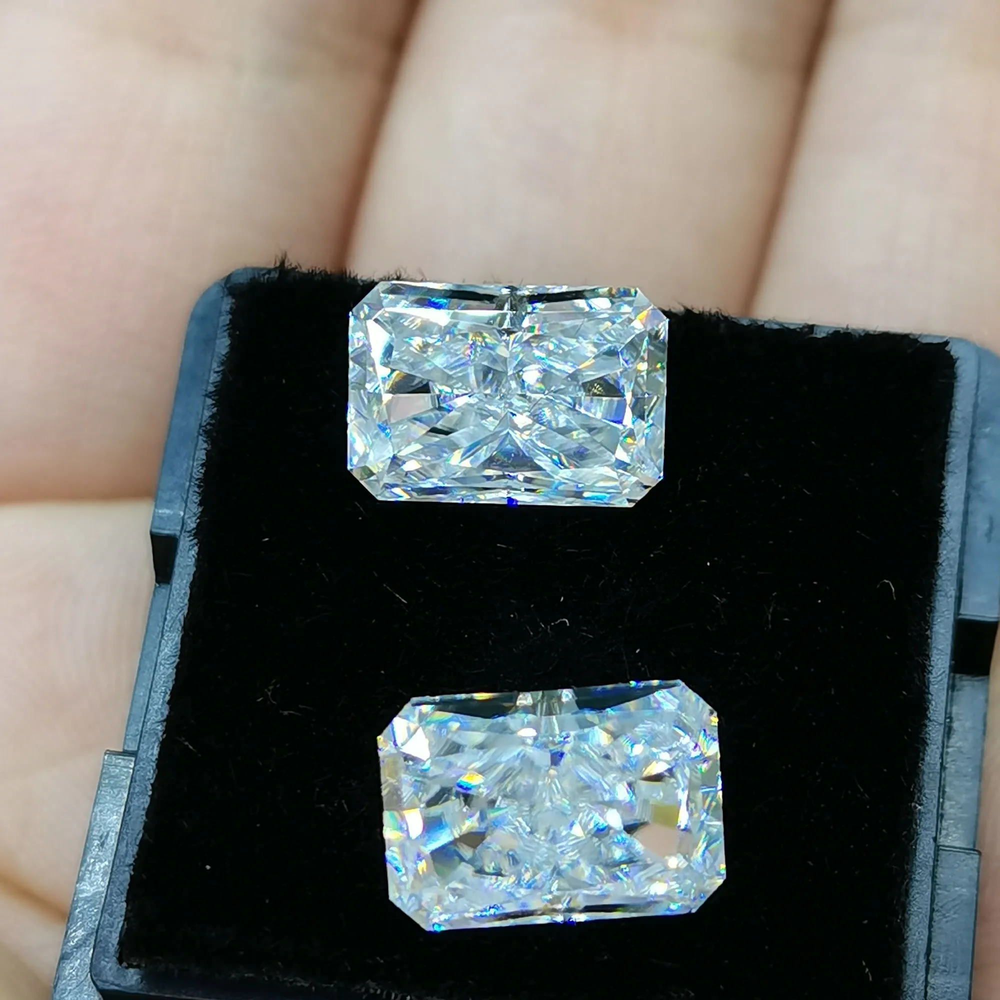 3x5 9x11mm Holycome Reddit Crushed Ice Radiant Def Vvs1 Gra Moissanite Loose Gemstones Factory Pass Moissanite Diamonds Tester Beads Aliexpress