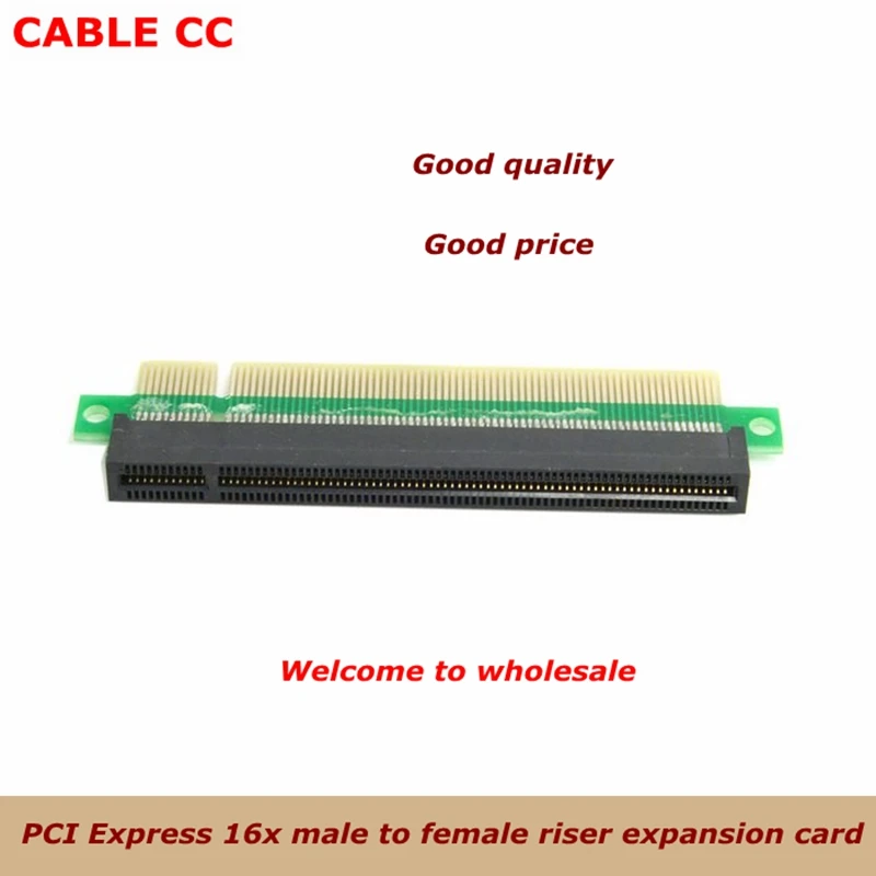 Переходная карта расширения PCI-E x16 pcie pci express 16x с разъемом типа Папа-мама адаптер