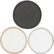 Многоразовые подушечки для снятия макияжа с сумкой для хранения, ватные подушечки, очищающие салфетки для лица BV789