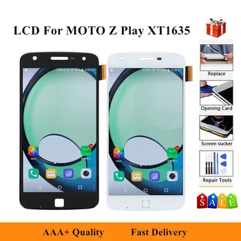 

5.5" OLED For Motorola Moto Z Play XT1635 LCD Display Touch Screen Digitizer For MOTO Z Play LCD Screen XT1635 XT1635-02 LCDs