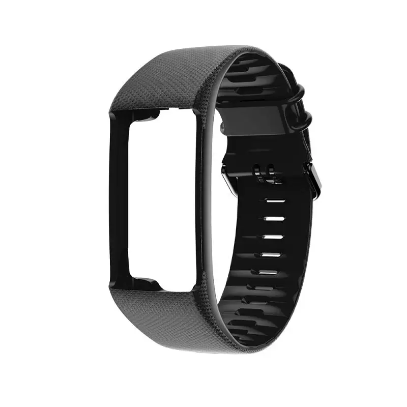 Suitable for Polar A360 Polar A370 Strap Smart Bracelet Replacement Strap Black Buckle 