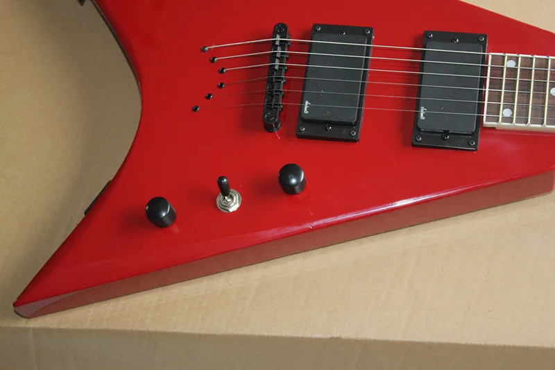 Фабрика Custom Shop red Jack V модель электрогитары 10yue