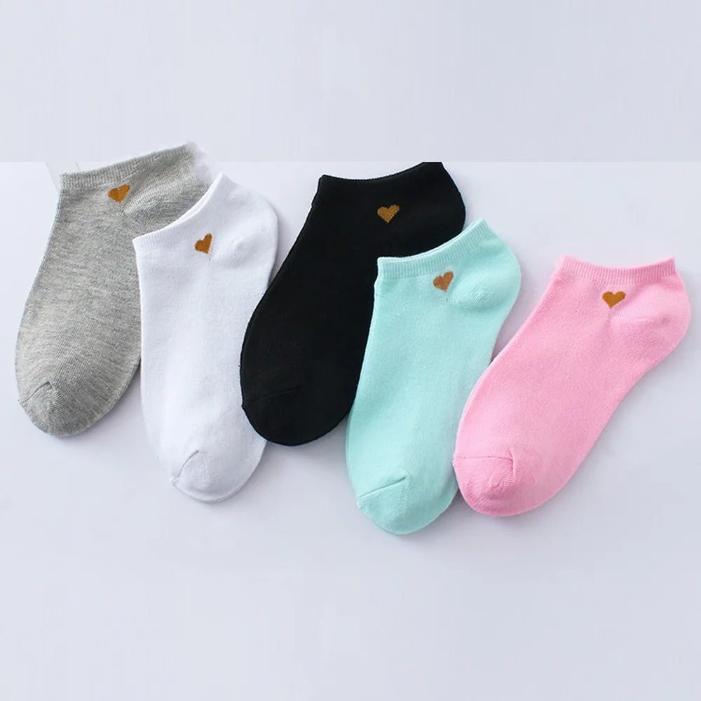 Casual Work Women Heart-shaped Fashion Skateboard Sock Comfortable Socks Чулки Женские Эротические Носки Женскиепопсокет