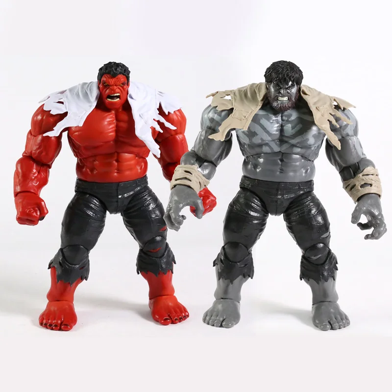 Marvel The Avengers Red Hulk PVC Action Figure collectible Model Toy 