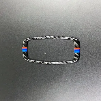 

for BMW E60 2005-2010 E70/E71/X5/X6 5 Series Accessories Car Styling Witch Decoration Carbon Fiber Headlight Switch Frame Trim