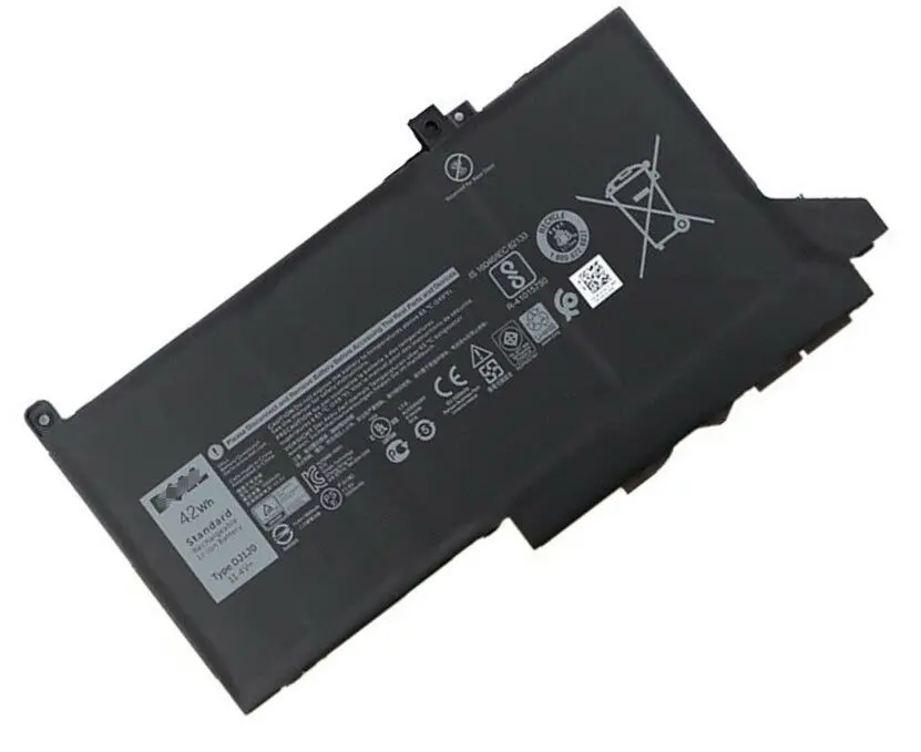 7XINbox 7XINbox 11,4 V 42Wh подлинный DJ1J0 Аккумулятор для ноутбука DELL широта 12 7000 7280 7480 планшет