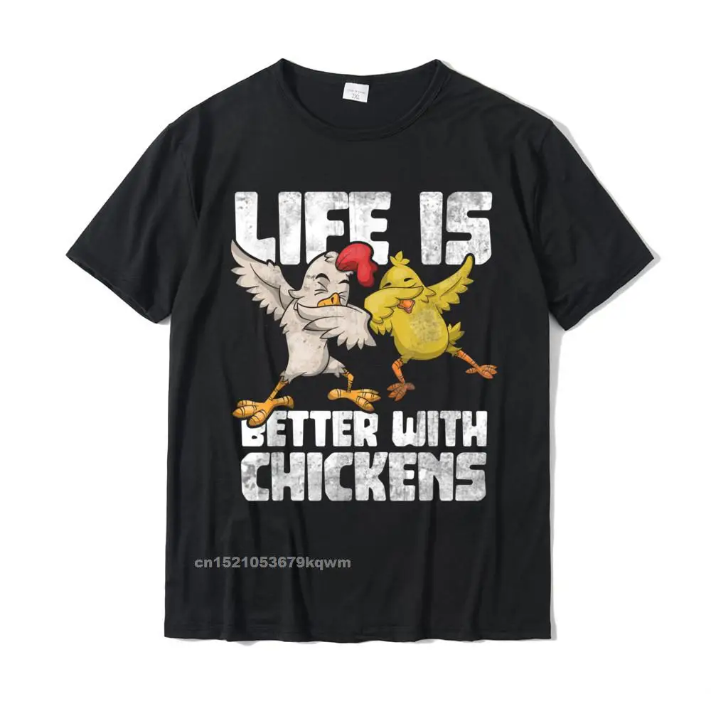  Men T Shirt Print Simple Style Tops Shirt Cotton Crewneck Short Sleeve Design Tops & Tees ostern Day Wholesale Funny Animal Farmer Kids Dabbing Rooster Dab Hen Chicken T-Shirt__3051 black