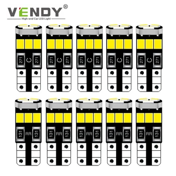

10x LED Light W5W T10 Car Interior Bulb Lamp For Cadillac CTS XLR SRX STS DTS ATS XTS focus 2 3 mk1 mk2 mk3 fiesta mondeo mk4 5