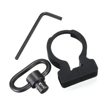 Airsoft M4 ar 15 accessories Aluminium Tactical QD Sling Swivel Sling Attachment Clamp-on Single Point Sling Adapter for hunting
