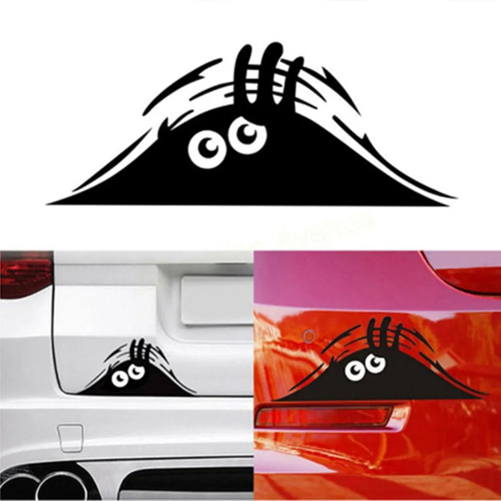 

Car Sticker Cool Design The Peeking Monster Auto Dune Sticker Peeking Monster Auto Sticker Accessories