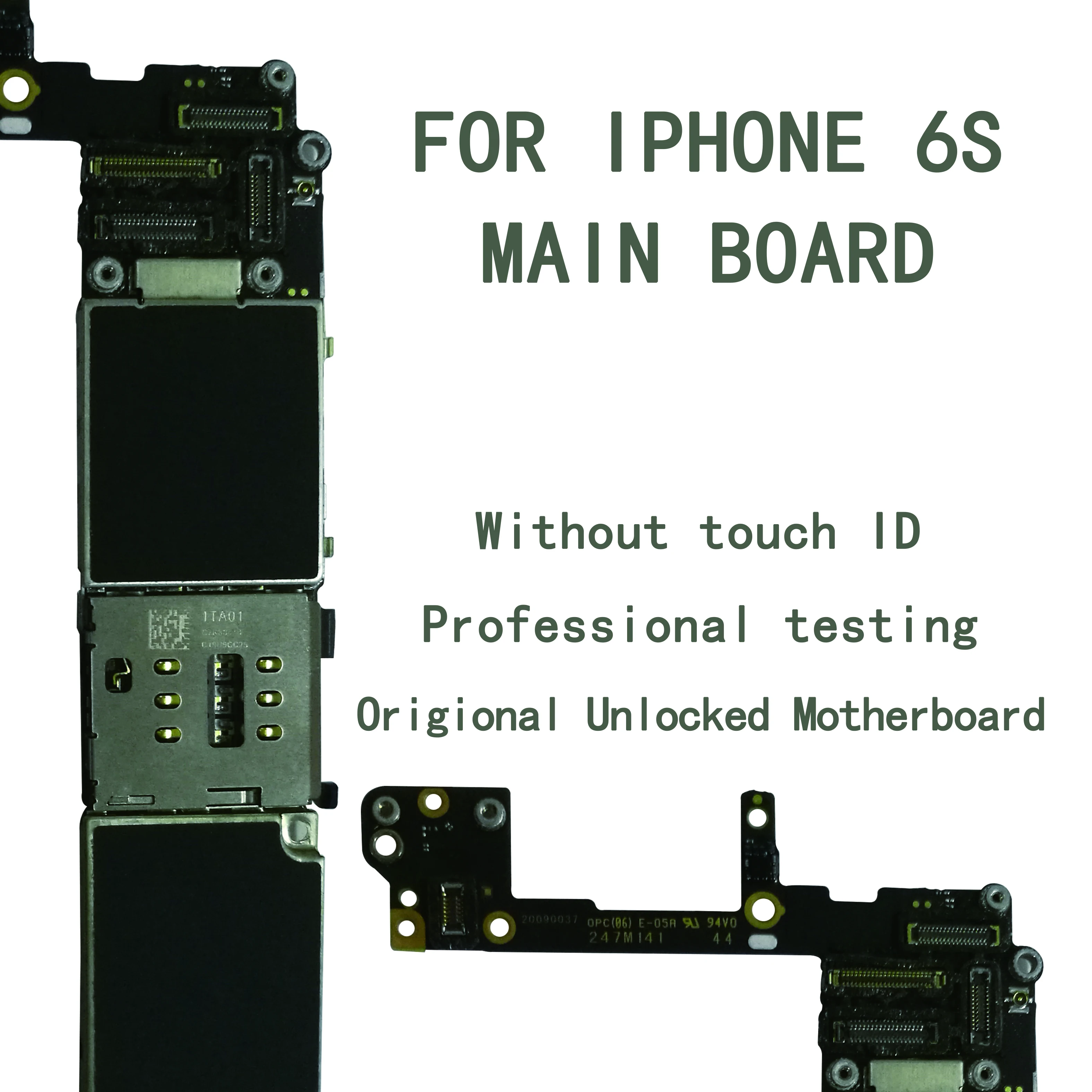 16 Гб/32 ГБ/64 ГБ материнская плата для iphone 6s разблокированные логические платы для iphone 6s без отпечатков пальцев