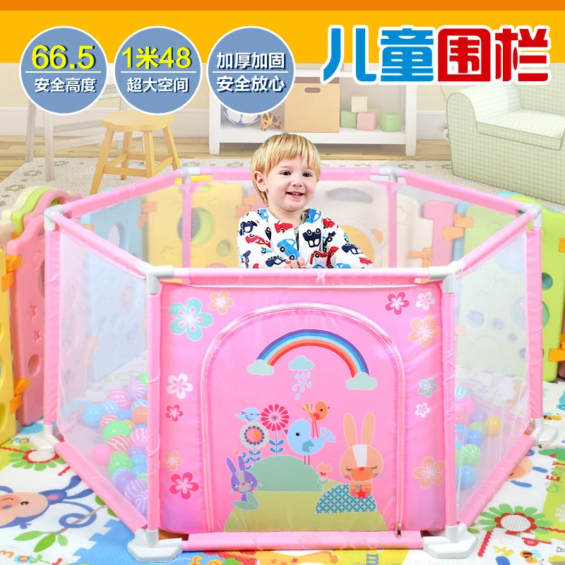 

En tong Xcmei Fence Household Step Guardrail Infants Protection Fence Children Indoor Game Only Guardrail