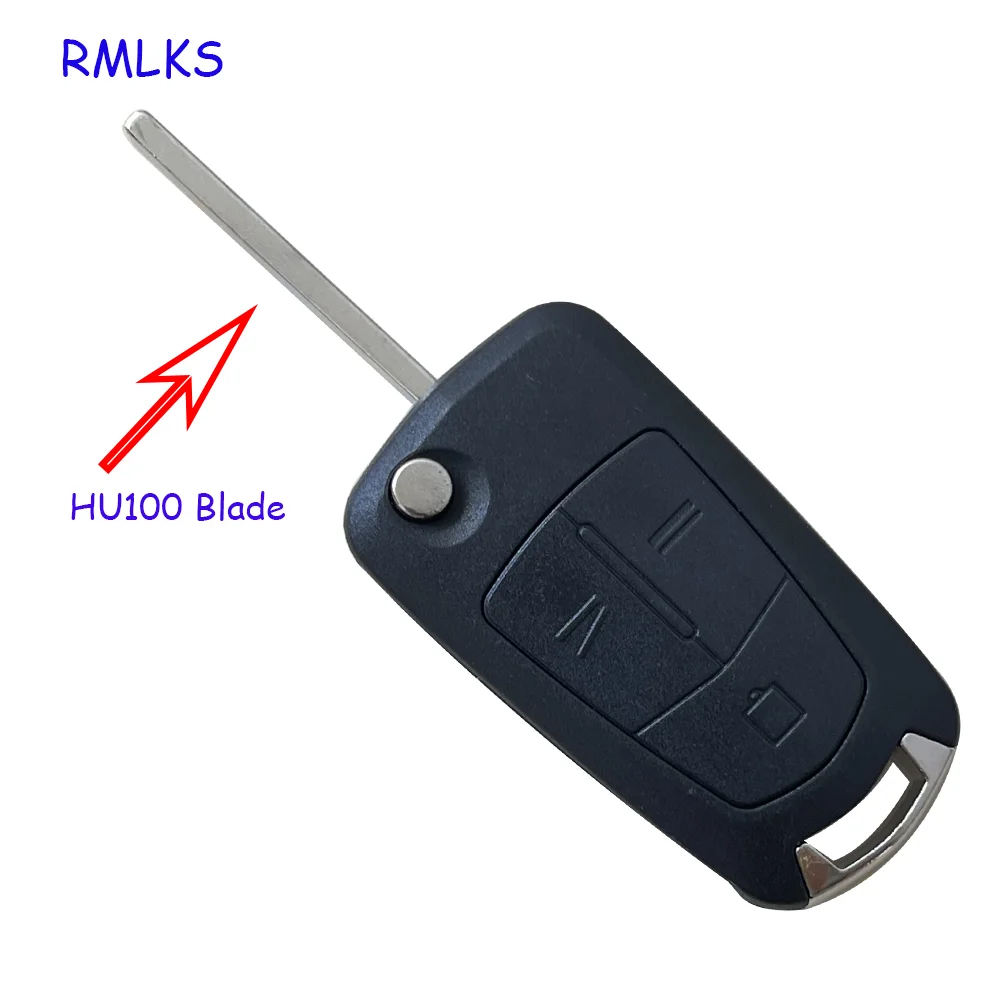 2 Telecomandi Chiave Auto Fob Custodia Shell Con Pulsanti Per Opel Vauxhall Buick Astra Insignia Vectra Chevrolet Cruze Aveo Spark Captiva Orlando - 6