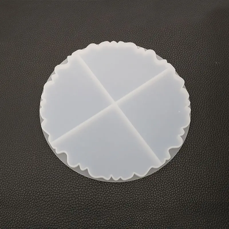 

Irregular Wave Round Coaster Silicone Resin Mold Epoxy Resin Jewelry Making