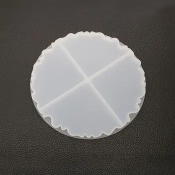 

Irregular Wave Round Coaster Silicone Resin Mold Epoxy Resin Jewelry Making