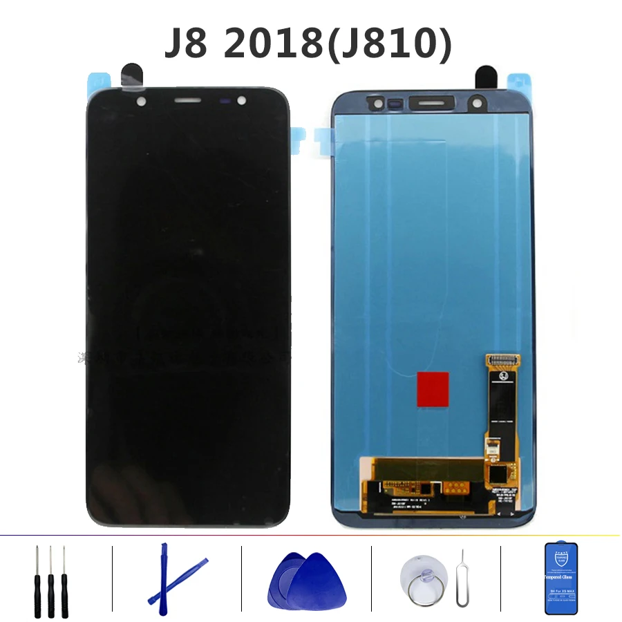 

Super AMOLED ORIGINAL LCD For SAMSUNG J8 2018 LCD for Samsung J810 J810F SM-J810F J810G LCD Screen Touch Digitizer Assembly