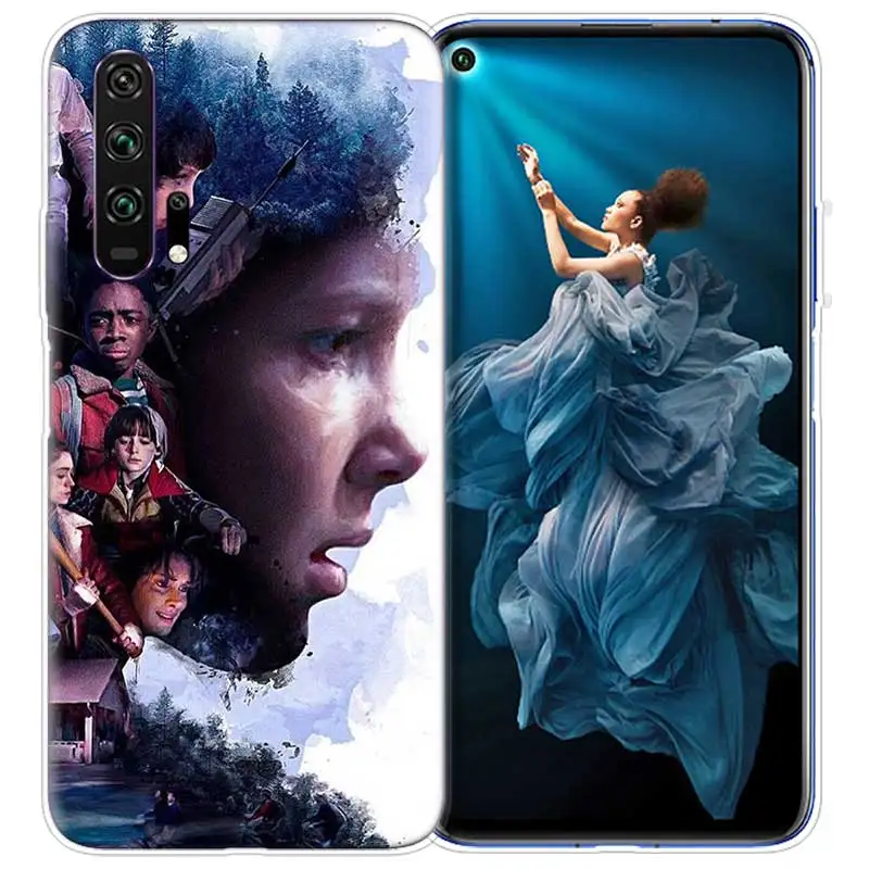 ТВ шоу странные вещи чехол для huawei Honor 9X 8X Y9 20 8C 8 9 10 Play 8A Lite Pro V20 Y7 Y6 Y5 мягкие чехлы для телефонов