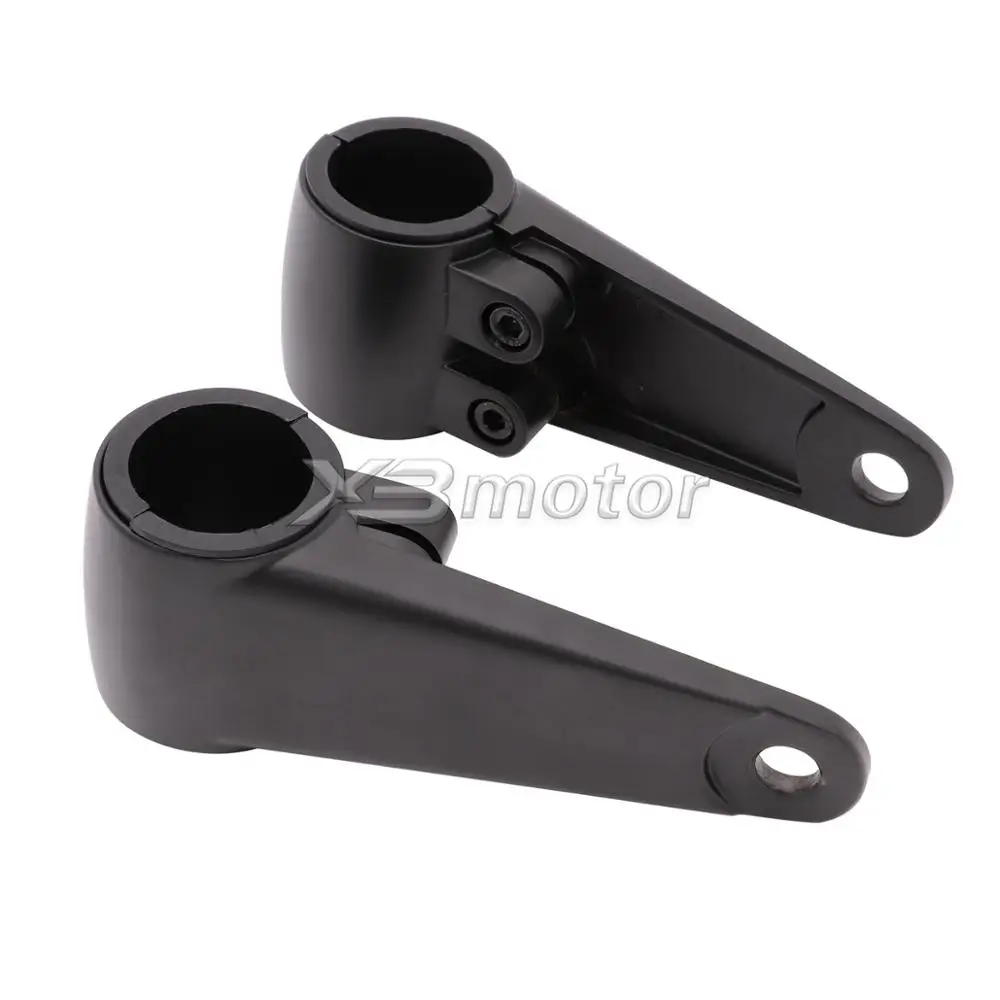 35mm 39mm 41mm Motorcycle Headlight Mounting Bracket Fork Ears Adjuster Mount Clamp Holder For Chopper Bobber Cafe Racer