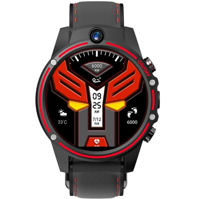 Business smart watch 3+32G RAM 4G wifi internet dual HD cameras sports heart rate smartphone SIM card call smartwatch MP4 video
