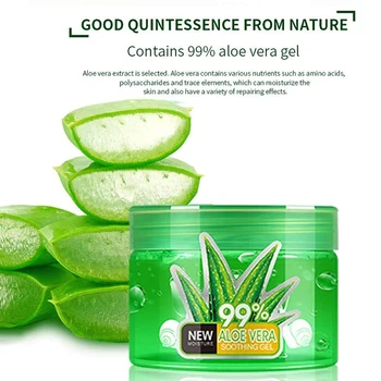

150g Facial Aloe Gel Skin Soothing Sun Wound Repair Whiten Aloe Gel Anti-mosquito Bite Eliminate Acne Swelling Crea