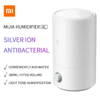 

2020 New XIAOMI Original MIJIA humidifier silver ion antibacterial water shortage reminder air humidifiers mini mute