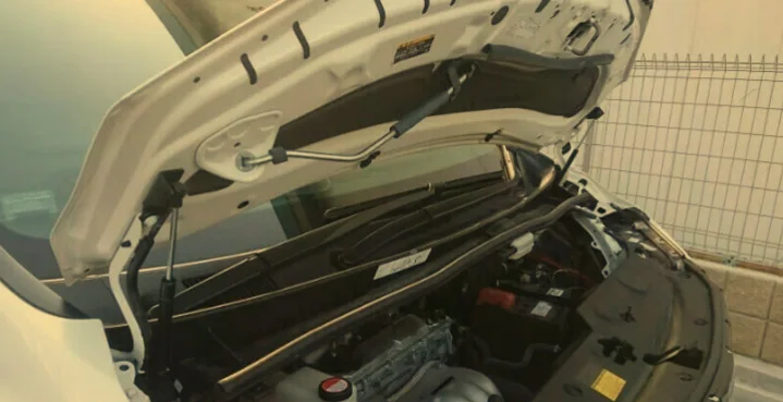 Передний капот газовые стойки Лифт поддержка для Toyota Alphard Vellfire 30 серии автомобильные аксессуары амортизатор углеродное волокно черный