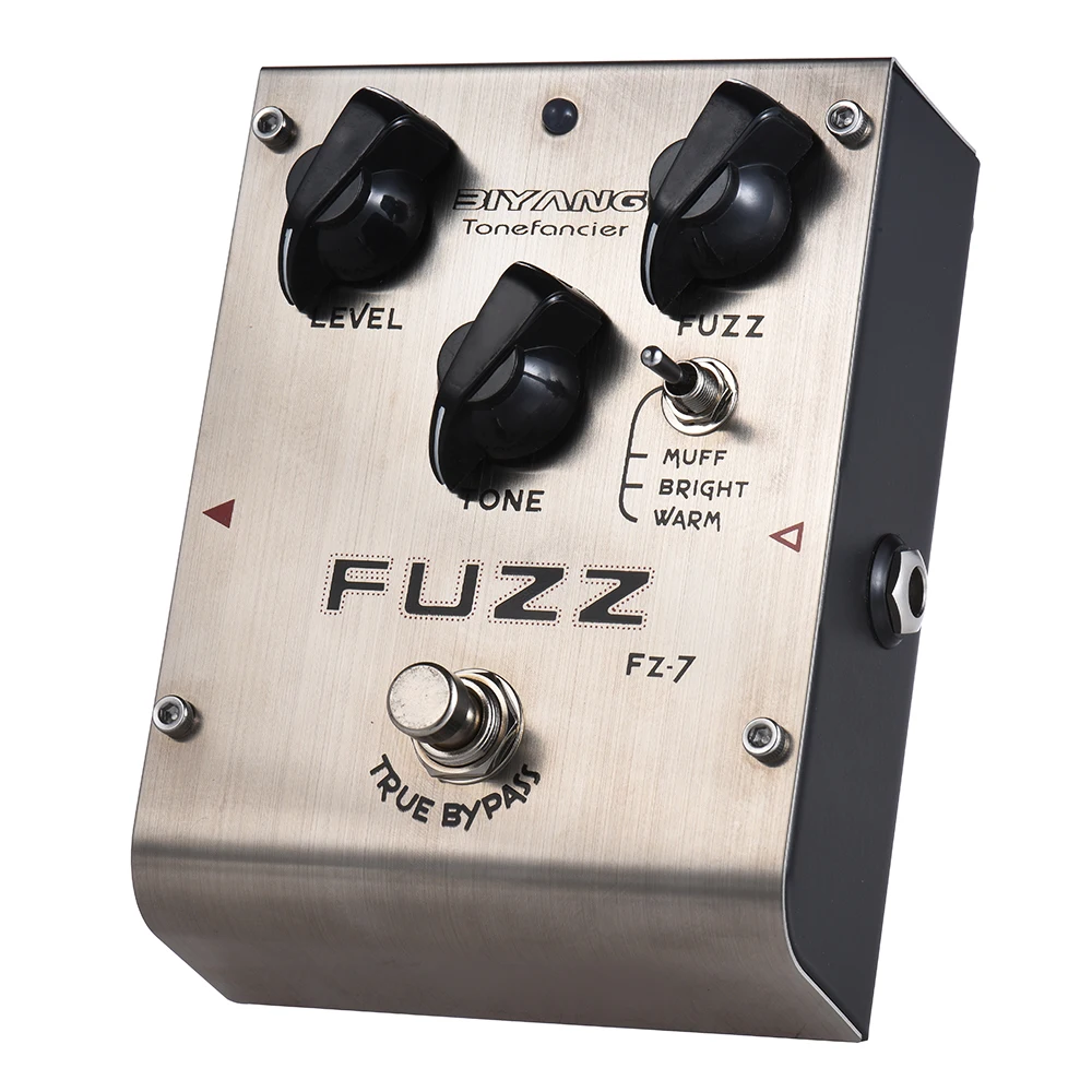 BIYANG OD-8 Tonefacier Серия 3 режима педаль для гитарного эффекта овердрайв с 2 шт дополнительные Сменные чипсеты True Bypass Full Metal - Цвет: as show