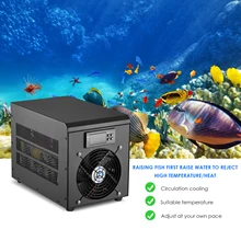 

60L Aquarium Water Chiller Fish Tank Cooler Heater System Temperature Setting Device Constant For Home Fish Shrimp Breeding Tool