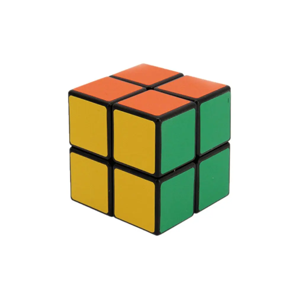 Классические игрушки 2x2x2 5 см скорость для красочный магический куб головоломка Cubo Magico наклейка для детей обучающая игрушка