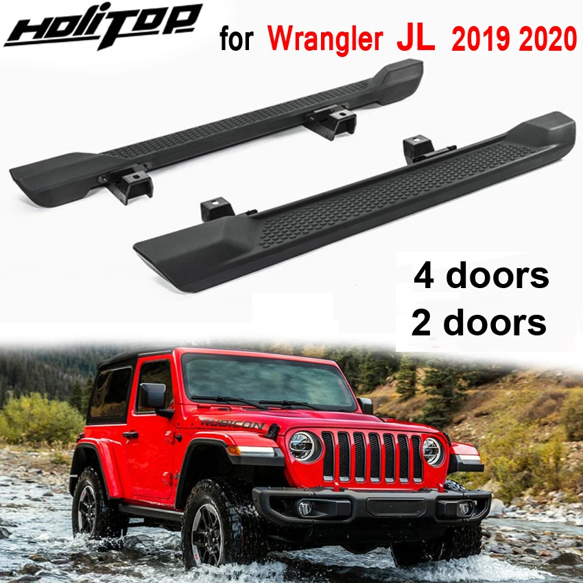 Новое поступление боковая подножка для Jeep Wrangler JL 2 или 4 двери оригинальный стиль
