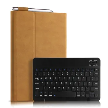

Tablet Bluetooth Keyboard For Honor Pad 5 10.1 Detachable Keyboard Case PU Leather Magnetic Protective Cover With Keyboard