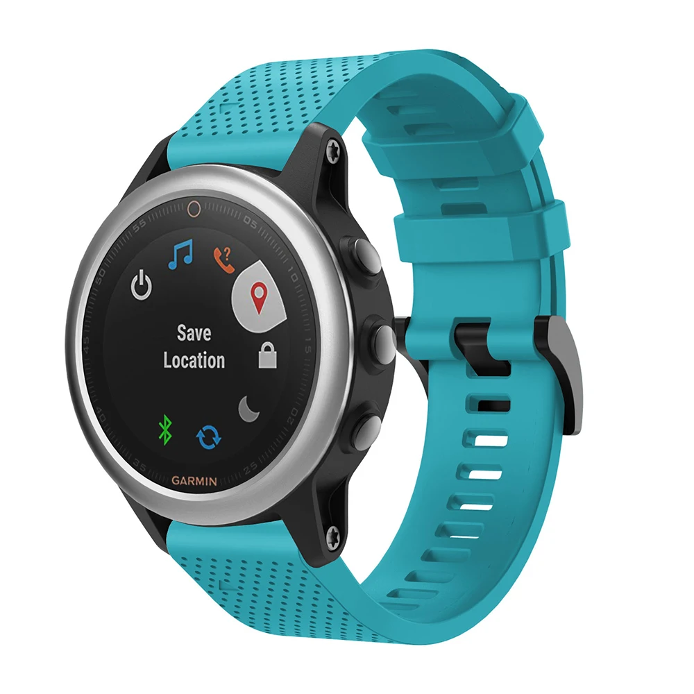 Quick Release 20mm Silicone Smart Watch Band