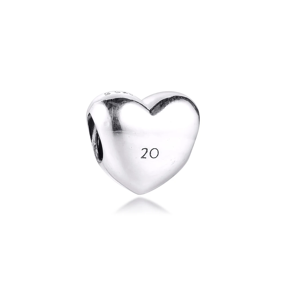 

Fits Europe Bracelet Genuine 925 Sterling Silver 2020 Limited Edition Heart Charm Beads for Jewelry Making kralen berloques