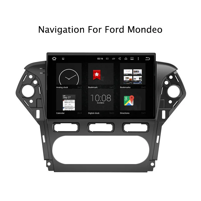 Discount 10.1"4G RAM 32G ROM Octa Core Android 9.0 Car GPS Navigation For Ford Mondeo 2011 2012 2013 Car Radio Stereo,Top Car Accessories 2