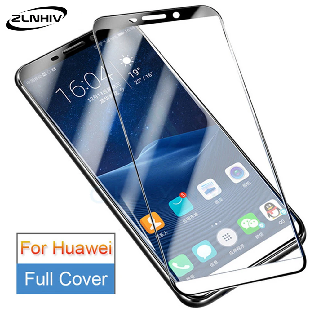 Закаленное 3D стекло ZLNHIV для huawei honor 7 7s 7c 7x 7a pro Защитная пленка экрана телефона