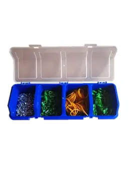 

Plastic Tools Storage Box with Cover Parts Screw Toolbox Case Components Sorting X4YE