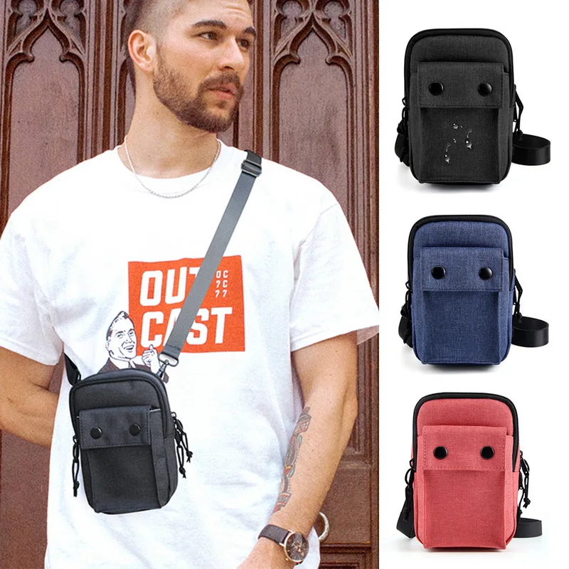 

Men waist bag Casual waist pack Belt Canvas Multifunction Military Bag Zipper Waterproof Crossbody Bag HandBag for Outdoor Wear