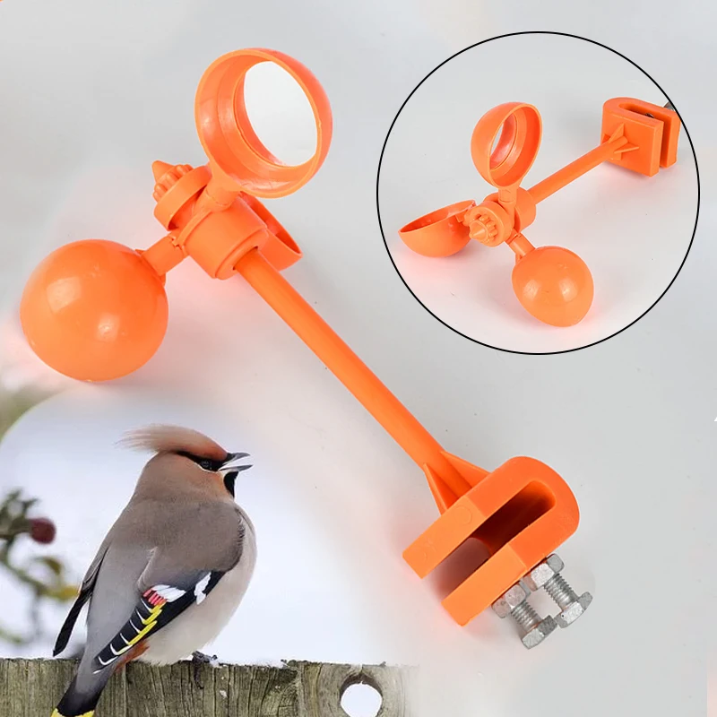 Wind Power Bird Scarer Drive Away Device 360 Degree Crop Outdoors Pigeon Tools Pest Garden Lawns Crow Ponds Repeller | Дом и сад